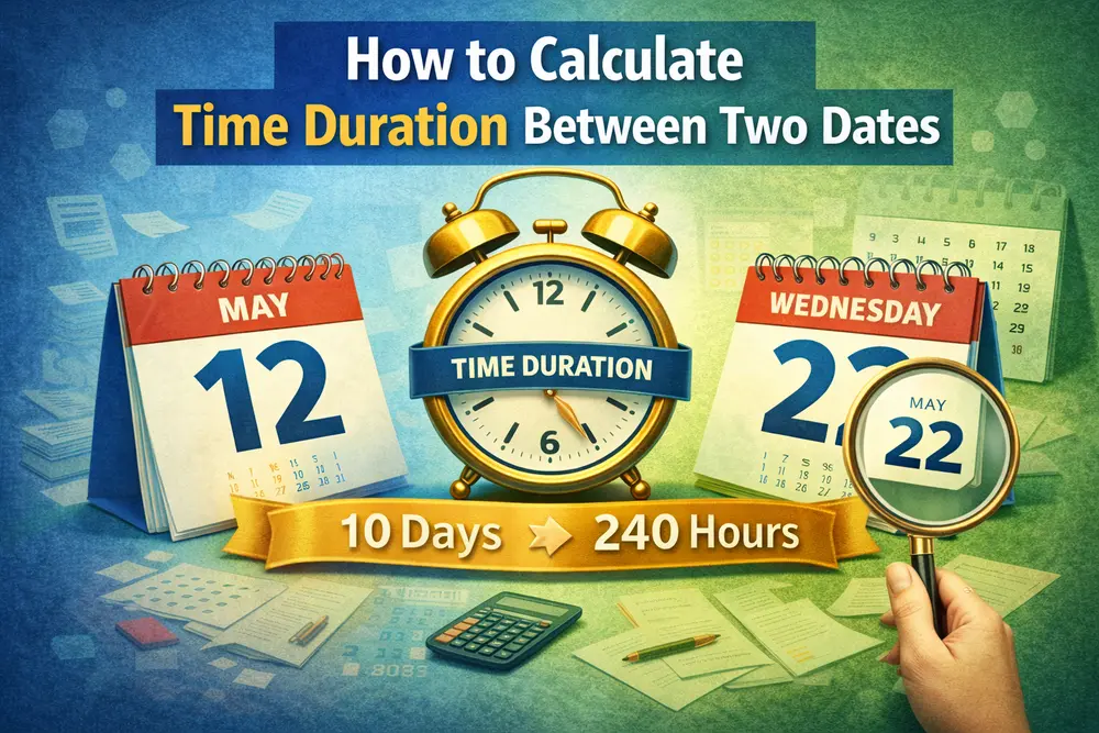 Calculate Time Between Two Dates